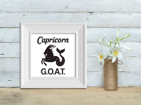Capricorn GOAT PNG | Capricorn SVG SVG Paige Cole Studio 