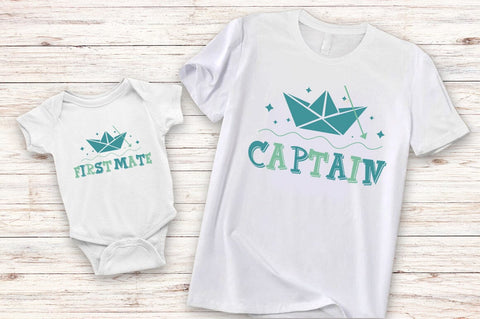 Captain and Firstmate SVG Design SVG Designangry 