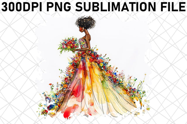 Captivating Couple: Bride & Groom PNG Bundle Sublimation afrosvg 