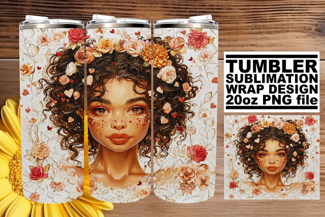 Captivating Cupid and Love Art on Tumblers Sublimation afrosvg 