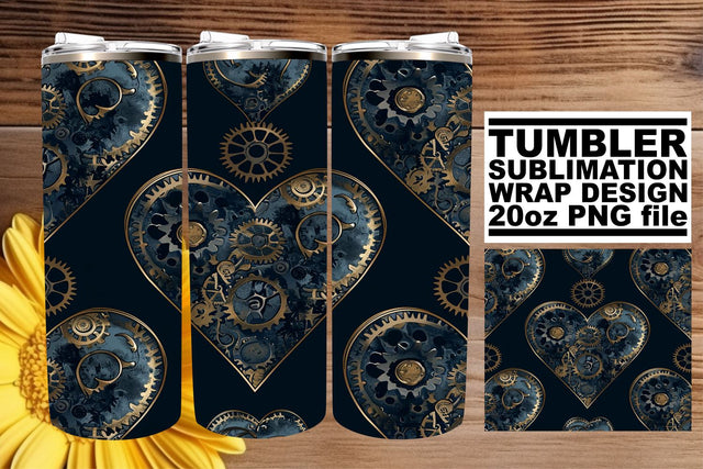 Captivating Patterned Tumbler Artwork Sublimation afrosvg 