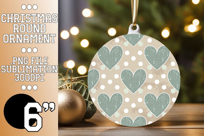 Captivating round designs for unique keychains, inspire your creativity., Heart Sublimation HoodArtCraft 
