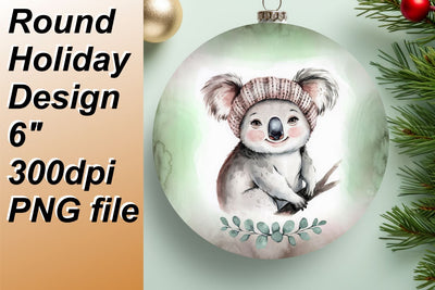 Captivating round PNG files for charming keychain projects, get inspired., Animals Sublimation HoodArtCraft 