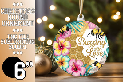 Captivating round PNG files for charming keychain projects, get inspired., Bee Sublimation HoodArtCraft 