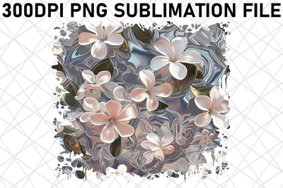 Captivating Springtime Blooms Sublimation afrosvg 