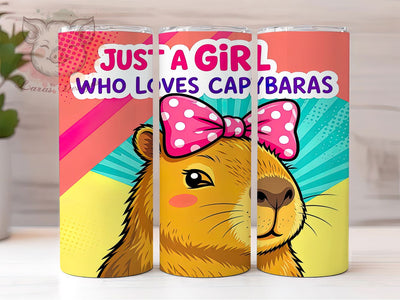 Capybara Pop Art Quote Illustration 20oz Tumbler, Capybara Animal, Pop Art Style, Funny Quote, 20oz Tumbler Wrap, Sublimation Design, Trendy Meme, Digital Download Sublimation Lara' s Designs 