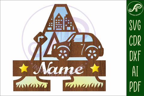 Car Capital Monogram Letter A SVG SVG APInspireddesigns 