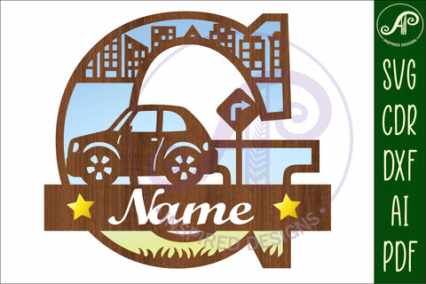 Car Capital Monogram Letter G SVG SVG APInspireddesigns 