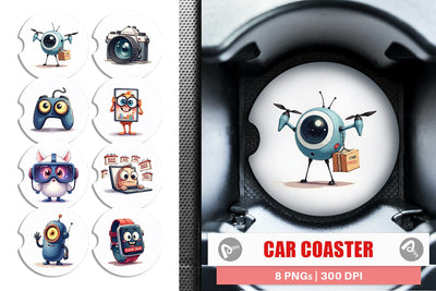 Car Coaster Cyber Monday Craze Sublimation artnoy 