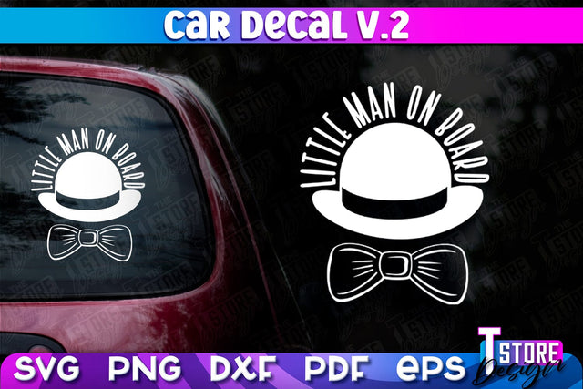 Car Decal SVG | Funny Quotes SVG | SVG File v.2 SVG The T Store Design 