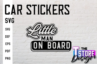 Car Stickers SVG | Funny Quotes SVG | SVG File SVG The T Store Design 