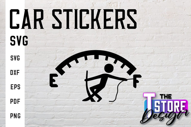 Car Stickers SVG | Funny Quotes SVG | SVG File SVG The T Store Design 