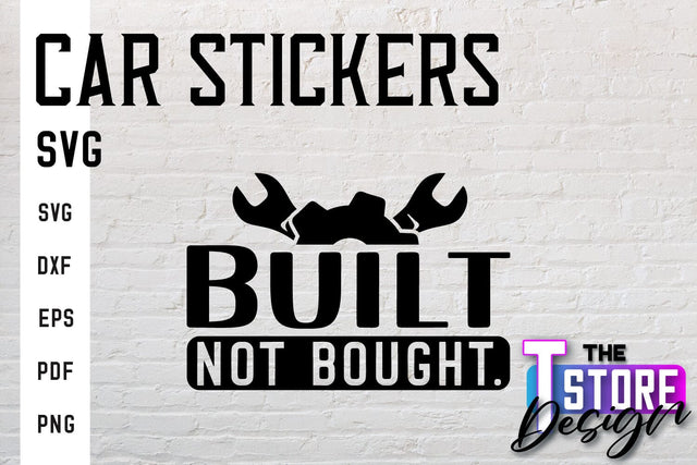 Car Stickers SVG | Funny Quotes SVG | SVG File SVG The T Store Design 