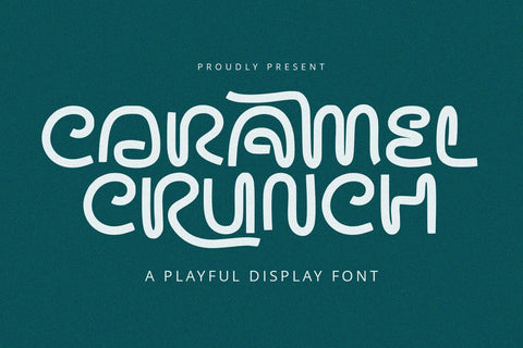 Caramel Crunch - Display Font Font Alpaprana Studio 