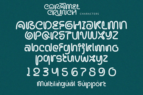 Caramel Crunch - Display Font Font Alpaprana Studio 