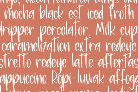 Caramel Macchiato, Cute Handwritten Font Font Designing Digitals 