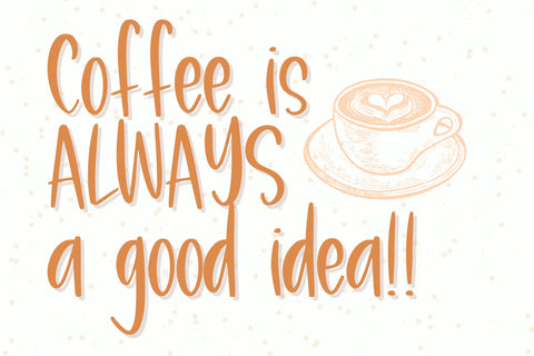 Caramel Macchiato, Cute Handwritten Font Font Designing Digitals 