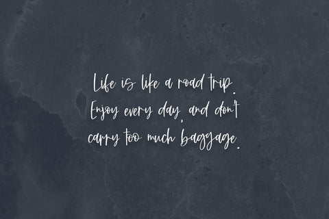 Caravanner Script Font Font Beck McCormick 