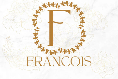 Caravine Monogram Font Font Dm Letter Studio 