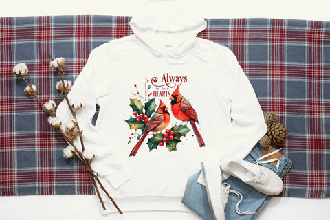Cardinal Christmas PNG Sublimation Sublimation CraftLabSVG 