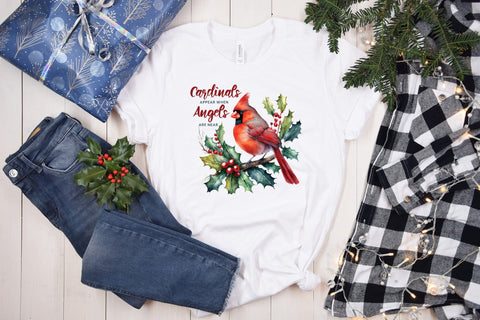 Cardinal Christmas Sublimation Design Sublimation CraftLabSVG 