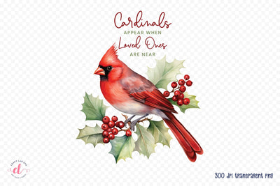 Cardinal Christmas Sublimation Design Sublimation CraftLabSVG 