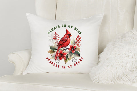 Cardinal Christmas Sublimation Design Sublimation CraftLabSVG 