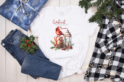 Cardinal Christmas Sublimation Design Sublimation CraftLabSVG 