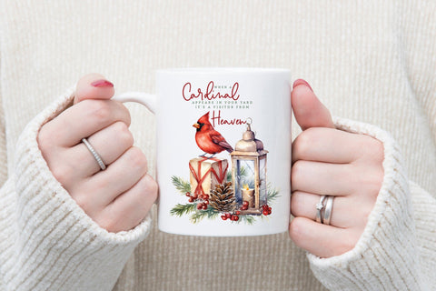 Cardinal Christmas Sublimation Design Sublimation CraftLabSVG 