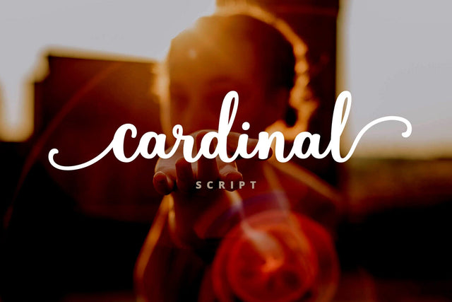 Cardinal Script Font Fadeline Std. 