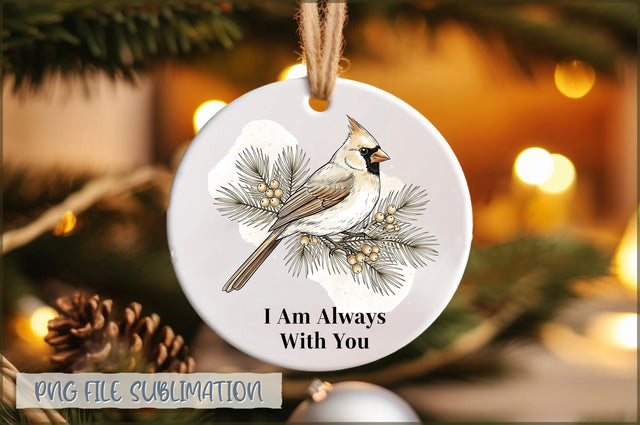 Cardinal Vintage Christmas PNG Sublimation Shetara Begum 