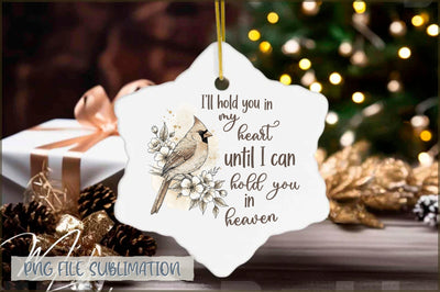 Cardinal Vintage Christmas PNG Sublimation Shetara Begum 