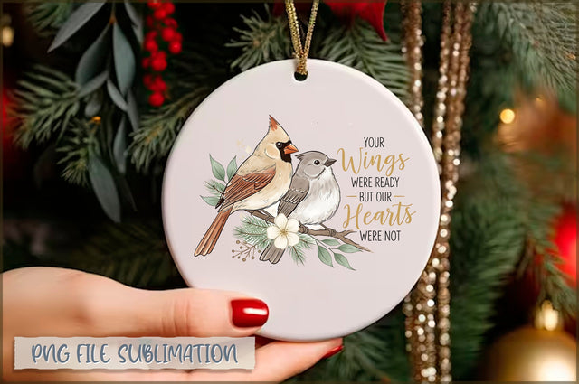 Cardinal Vintage Christmas PNG Sublimation Shetara Begum 