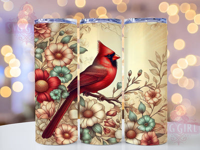 Cardinals, Angels, Tumbler Wrap, 20oz Tumbler, Sublimation Design, Gift for Nature Lovers, Inspirational Drinkware Sublimation SvggirlplusArt 