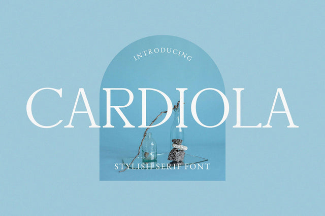 Cardiola - Modern Stylish Serif Font studioalmeera 