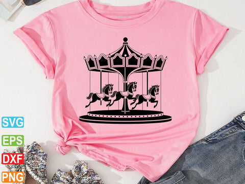 Carousel SVG, Carousel Vector, Carousel Outline, Carousel Clipart SVG Creativeart88 