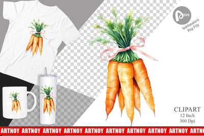 Carrot Clipart Sublimation artnoy 