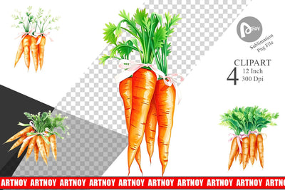 Carrot Clipart Sublimation artnoy 
