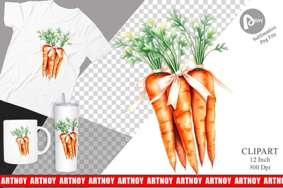 Carrot Clipart Sublimation artnoy 