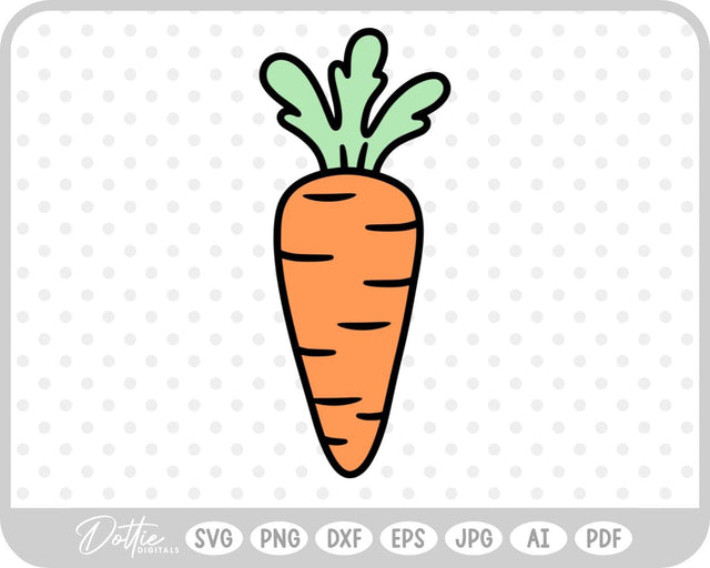 Carrot SVG DottieDigitals 