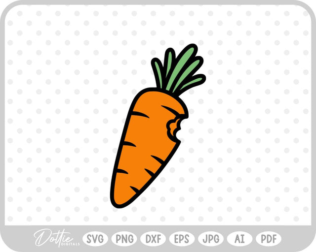 Carrot SVG DottieDigitals 