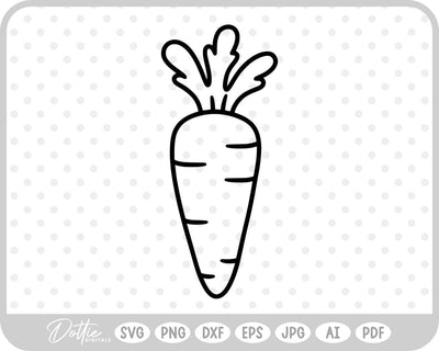 Carrot SVG DottieDigitals 