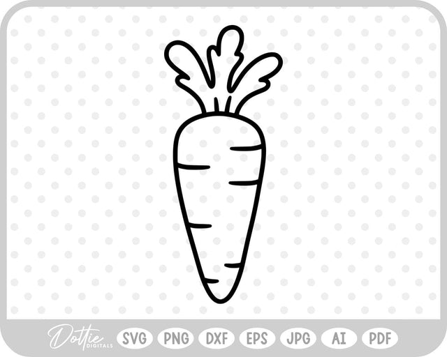 Carrot SVG DottieDigitals 