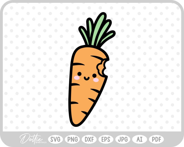 Carrot SVG DottieDigitals 