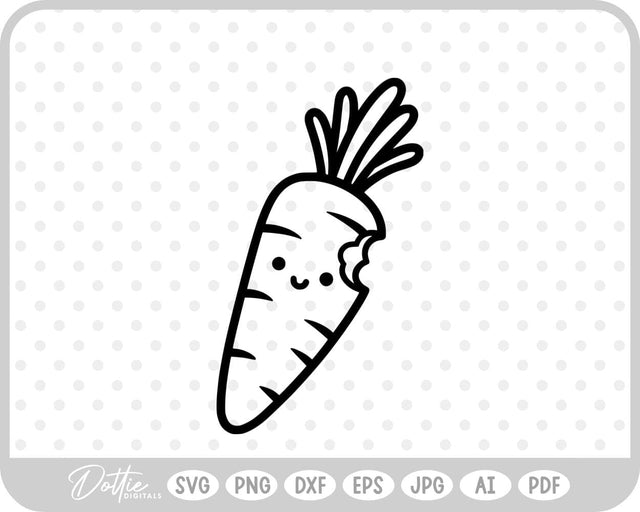 Carrot SVG DottieDigitals 