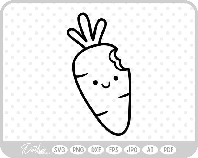 Carrot SVG DottieDigitals 