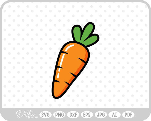 Carrot SVG DottieDigitals 
