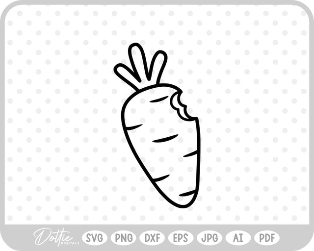 Carrot SVG DottieDigitals 