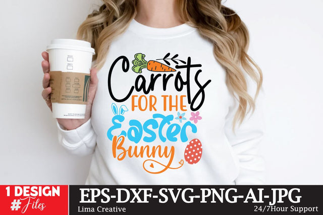 Carrots For The Easter Bunny SVG Cut File SVG Insomnia Std 