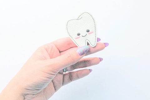 Cartoon Tooth ITH Feltie Applique Embroidery Embroidery/Applique DESIGNS Designed by Geeks 